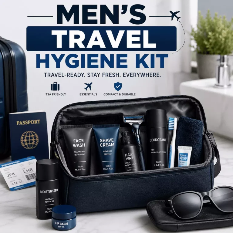 Men's Travel Hygiene Kit