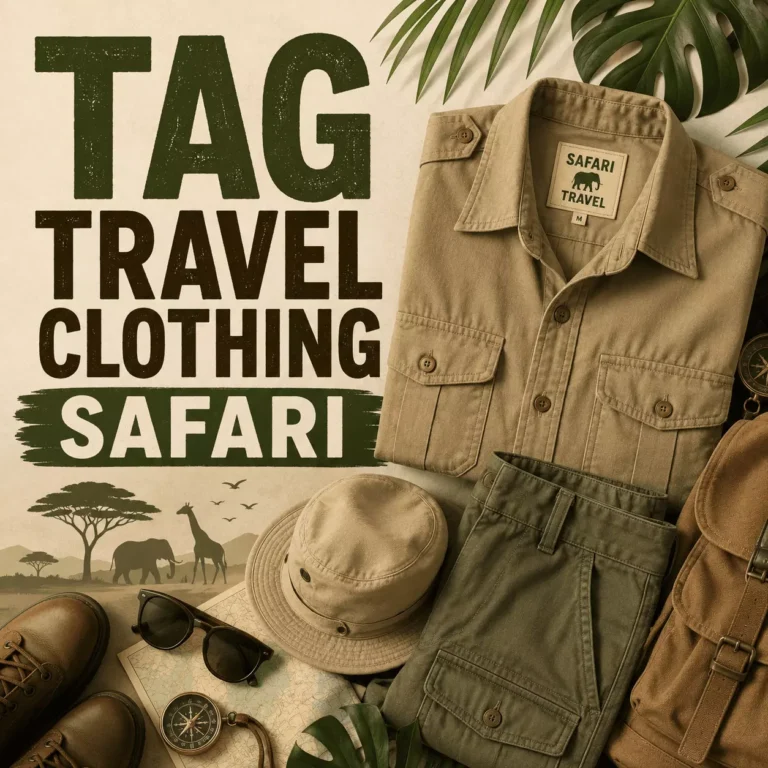 Tag Travel Clothing Safari