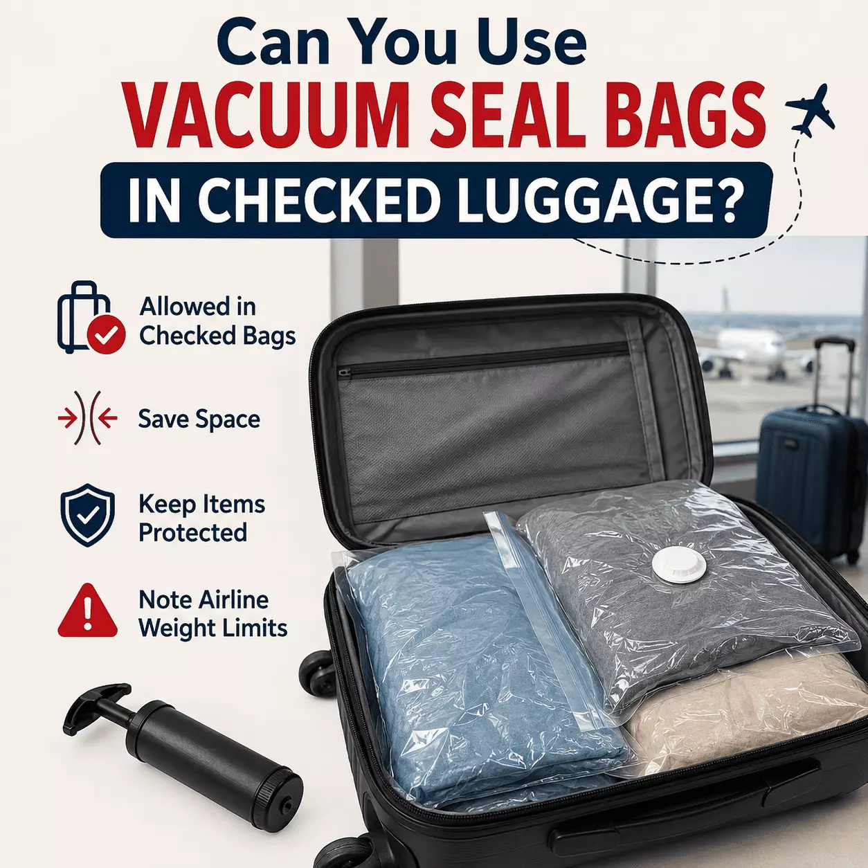 Can You Use Vacuum-Seal Bags in Checked Luggage? A Full Guide