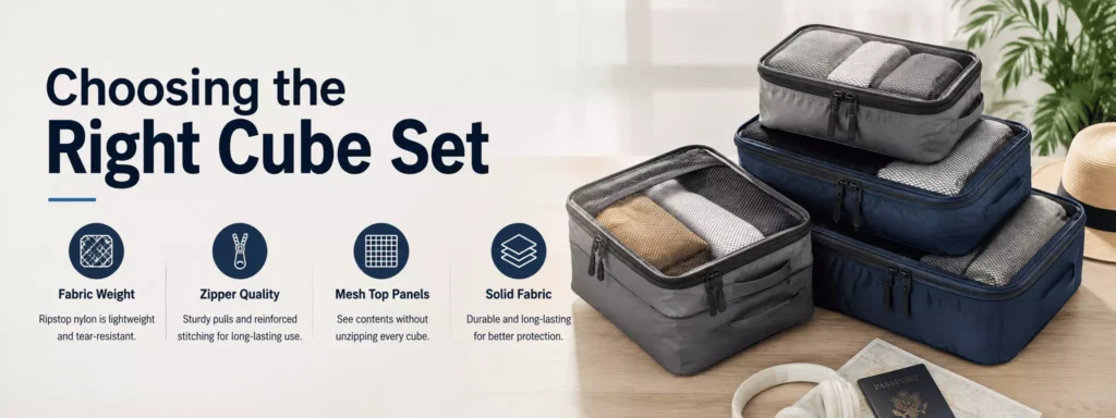 Choosing the Right Cube Set