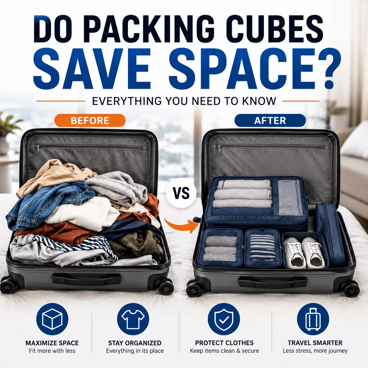 Do Packing Cubes Save Space? Everything You Need to Know