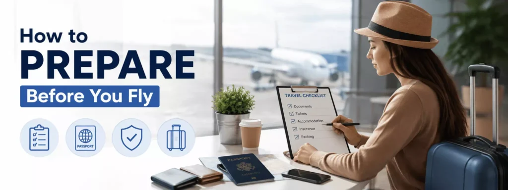 How to Prepare Before You Fly