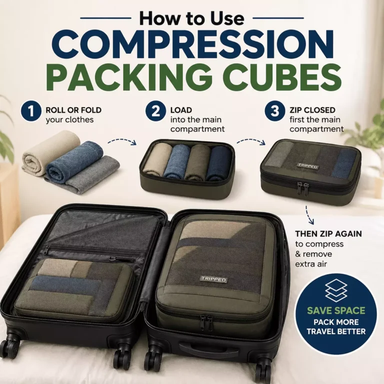 How to Use Compression Packing Cubes