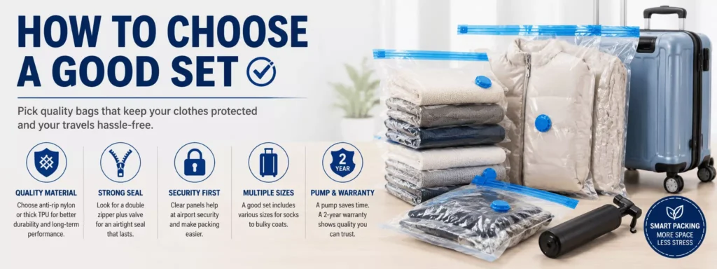 Tips to Choose Vacuum Seal Luggage Bags